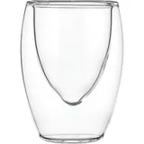 Бокал для горячих напитков «Проотель» двойные стенки термост.стекло 70мл D=55,H=90мм прозр.