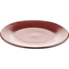 Тарелка «Млечный путь красный» фарфор D=24см красный,черный, изображение 2