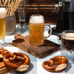 Доска для подачи дуб ,H=25,L=250,B=150мм деревян., изображение 2