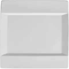 Dish “Frame” square  porcelain , L=30.5, B=30.5 cm  white