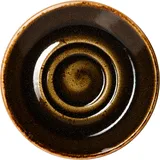 Блюдце «Крафт Браун» фарфор D=145/70,H=17мм коричнев.