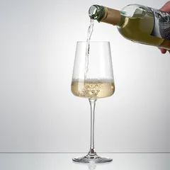 Бокал для вина «Мод» хр.стекло 435мл D=62/78,H=225мм прозр., изображение 3