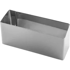 “Rectangle” cutter shape  stainless steel , H=4, L=10, B=4cm