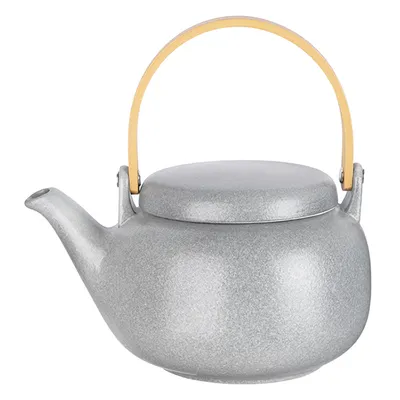 Чайник заварочный «Сейко» фарфор 1,05л ,H=10,B=15см серый