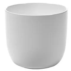 Стакан для горячих напитков «Бэйс» фарфор D=80,H=75мм белый,глянц.