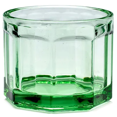 Олд фэшн стекло 160мл D=8,H=6см зелен.,прозр., изображение 3