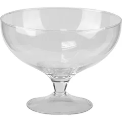 Fruit vase glass 0.6l D=15,H=12cm clear.