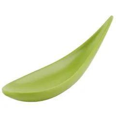 Spoon for serving canapes plastic ,L=14.5cm lime