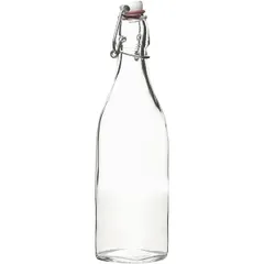 Bottle “Swing” with cork glass 0.5l D=77,H=253,L=75,B=75mm