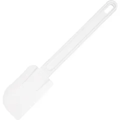 Kitchen spatula (up to 70 C) “Exoglass”  silicone, plastic , L=46/18, B=7cm  white