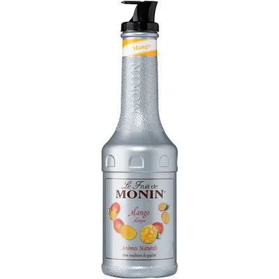 Основа для напитков «Манго» фруктовая Monin пластик 1л D=91,H=280мм, Состояние товара: Новый, Вкус: Манго