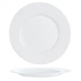 Тарелка Luminarc 19 см, стеклокерамика, белый цвет, ARC, Франция (/6/24)