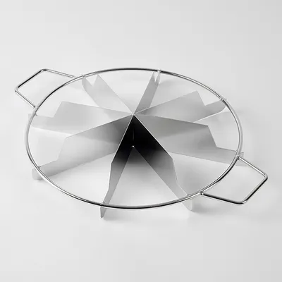 Делитель для торта на 8 кусков сталь нерж. D=25,5,L=34см металлич., изображение 3