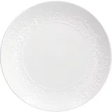 Plate “Jasmine” small  porcelain  D=20.5 cm  white