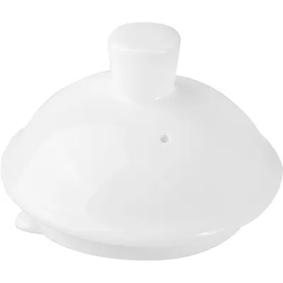 Крышка для чайника «Кунстверк» фарфор 0,95л D=76/59мм белый