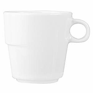 Чашка кофейная «Максим» фарфор 100мл D=58,H=65,B=80мм белый, Объем по данным поставщика (мл): 100