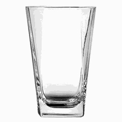 Highball “Prism” glass 470ml D=89,H=125mm clear.