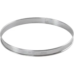 Pastry ring  stainless steel  D=22, H=2cm  metal.