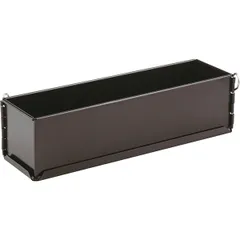 Bread pan removable bottom  steel, anti-stick coating , H=8, L=31, B=9cm  black