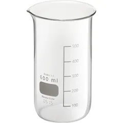 Стакан для коктейлей «Мерный» стекло 0,6л D=8,H=15см, изображение 4