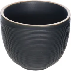 Стакан для горячего «Галлоуэй» керамика 200мл D=80,H=65мм черный