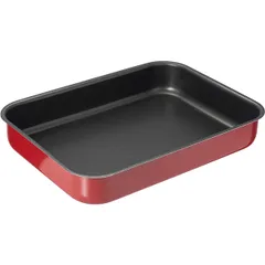 Baking tray aluminium,non-stick coating ,H=62,L=360,B=275mm red,black