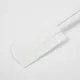Лопатка жаропрочная силикон,пластик ,L=257/90,B=53мм белый, изображение 2