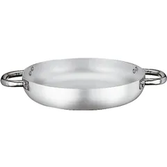 Omelette pan 2 handles aluminum, stainless steel D=240,H=55mm