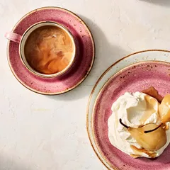 Чашка чайная «Крафт Распберри» фарфор 228мл D=90/45,H=60мм розов., изображение 3