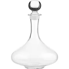 Decanter without handle  glass  1.5 l  D=19.2, H=27.5 cm  clear.