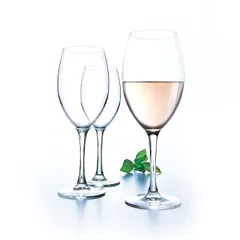 Бокал для вина «Малеа» стекло 350мл D=6,H=21,B=8см прозр., изображение 3