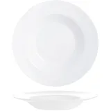 Pasta plate “Evolutions White” glass 1.15l D=285,H=45mm white