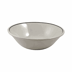 Salad bowl “Black Line”  porcelain  450 ml  D=162, H=55mm  white, black