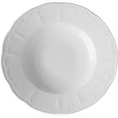 Deep plate “Bellevue”  porcelain  D=270, H=43mm  white