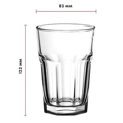 Хайбол «Касабланка» стекло 350мл D=83,H=122мм прозр., Объем по данным поставщика (мл): 350
