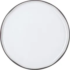 Тарелка «Карактэр» с высоким бортом керамика D=280,H=25мм камен.-серый.