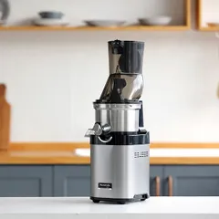 Соковыжималка «CS700» шнековая металл ,H=51,2,L=18,5,B=26,5см 200вт металлич.,черный, изображение 3