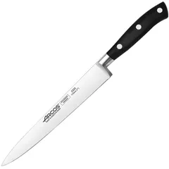 Нож для филе «Ривьера» сталь нерж.,полиоксиметилен ,L=286/170,B=25мм черный,металлич.