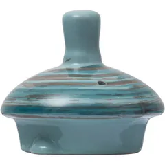 Крышка для чайника СНД00009818 «Скандинавия» керамика голуб.