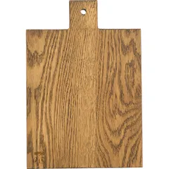 Доска для подачи дуб ,H=25,L=240,B=200мм черный дуб,деревян., изображение 2