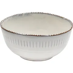 Salad bowl “Styles” porcelain 0.84l D=17cm white