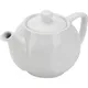Чайник заварочный «Соло» фарфор 400мл ,H=85мм белый, изображение 2