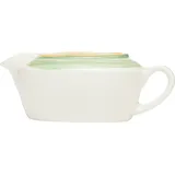 Sauce boat "Rio Green"  porcelain  130 ml  white, green.