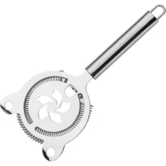 Strainer stainless steel D=10,L=22.5cm silver.