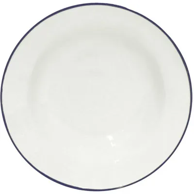 Тарелка десертная керамика D=22см белый