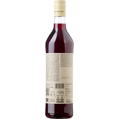 Сироп «Вишня» ODK пластик 1л D=8,H=32см, Состояние товара: Новый, Вкус: Вишня, Материал: Пластик, Объем по данным поставщика (мл): 1000, изображение 2