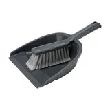 Щетка с совком полипроп. ,H=11,2,L=32,B=23см тем.сер.