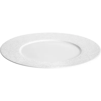 Блюдо «Коллекшн Эль Кутюр» круглое с широким бортом фарфор D=32см белый, Диаметр (мм): 320, изображение 3