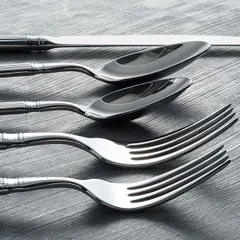 Ложка десертная «Кэролин» сталь нерж. ,L=18,4см металлич., изображение 2