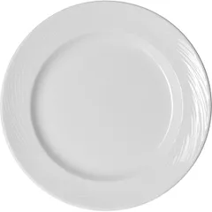Тарелка «Спайро» мелкая фарфор D=300,H=25мм белый
